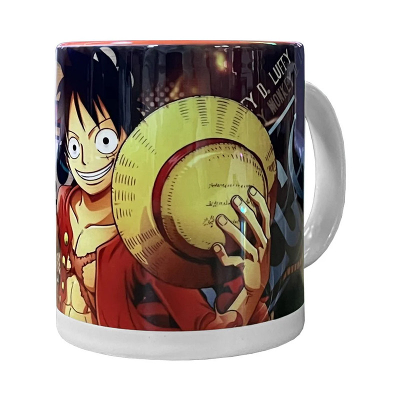 One Piece: Luffy Nikka Gear 5 Mug - Orange - كأس